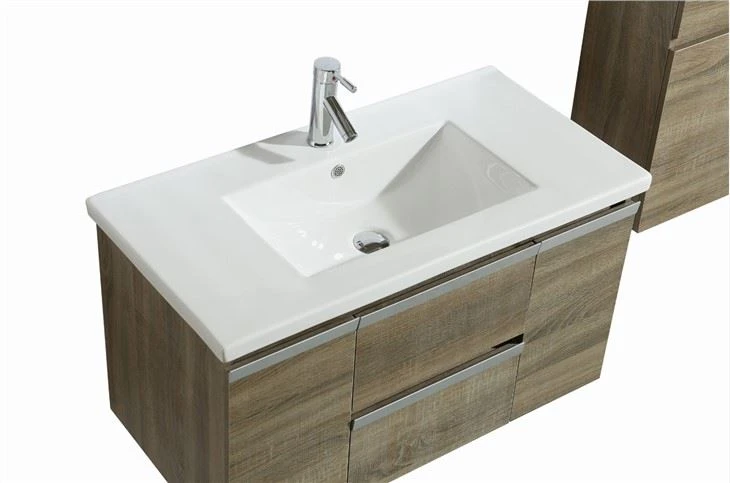 Modern Minimalist American Wall Mounted Melamine Bathroom Cabinet