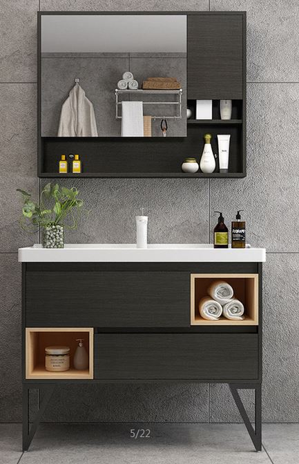 New Style Paint-free Bathroom Cabinet