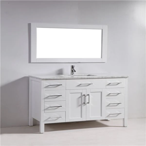 Selling Mall Solid Wood Bathroom Cabinet