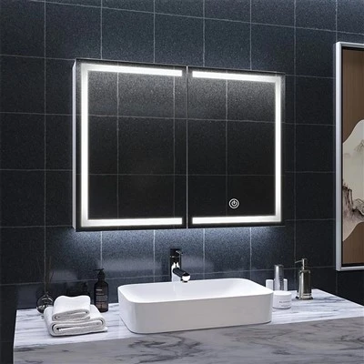 Bathroom LED Mirror Cabinet