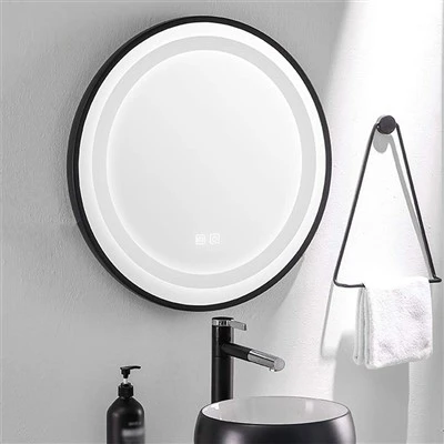 Bathroom Mirror Black Frame