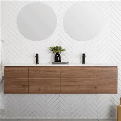 Twin Wall Hung Bathroom Vanity