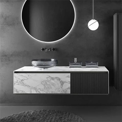 Wall Double Washbasin Cabinet