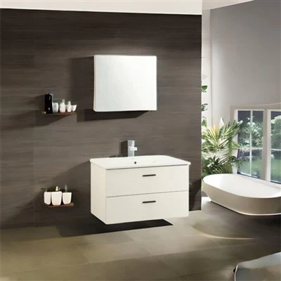 White Italian Bathroom Cabinet