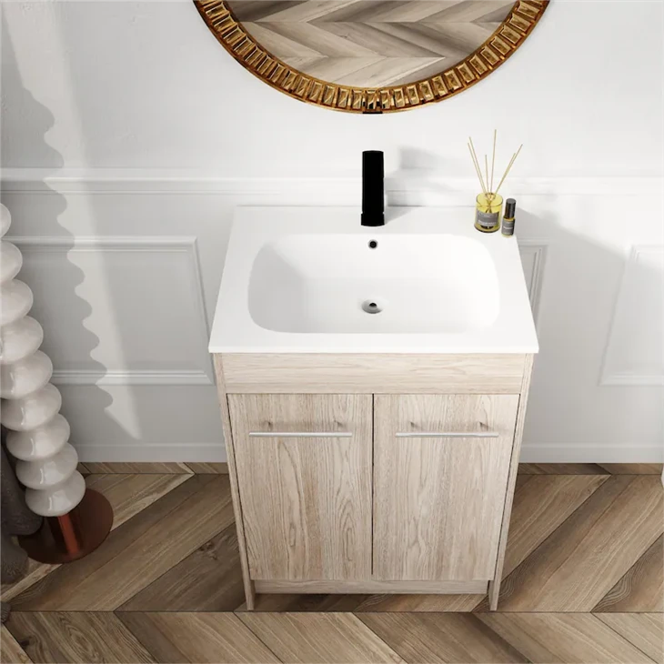 Freestanding Bathroom Vanity With Soft Close Door